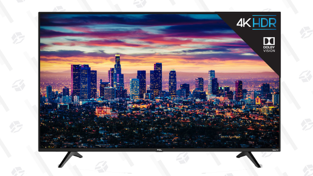TCL 49S517 49" 4K Dolby Vision TV | $300 | WalmartRefurb TCL 49S517 49" 4K Dolby Vision TV | $210 | Walmart